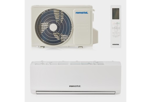 Инверторен климатик EcoVent 500, бял, 12000 BTU, Wi-Fi, Клас A++/A+