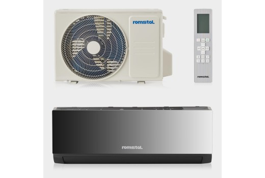 Инверторен климатик EcoVent 500, черен, 12000 BTU, Wi-Fi, Клас A+++/A++ Инверторен климатик EcoVent 500, черен, 12000 BTU, Wi-Fi, Клас A+++/A++