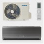 Инверторен климатик Romstal EcoVent 500, сив, Wi-Fi, R32, 12000 BTU, Клас A+++/A++