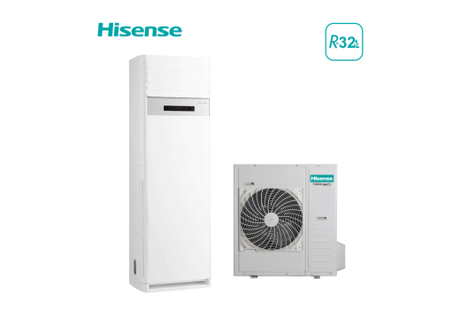 Колонен климатик Hisense AUF140UR4RMPA8/AUW140U6RQ7, 48000 BTU