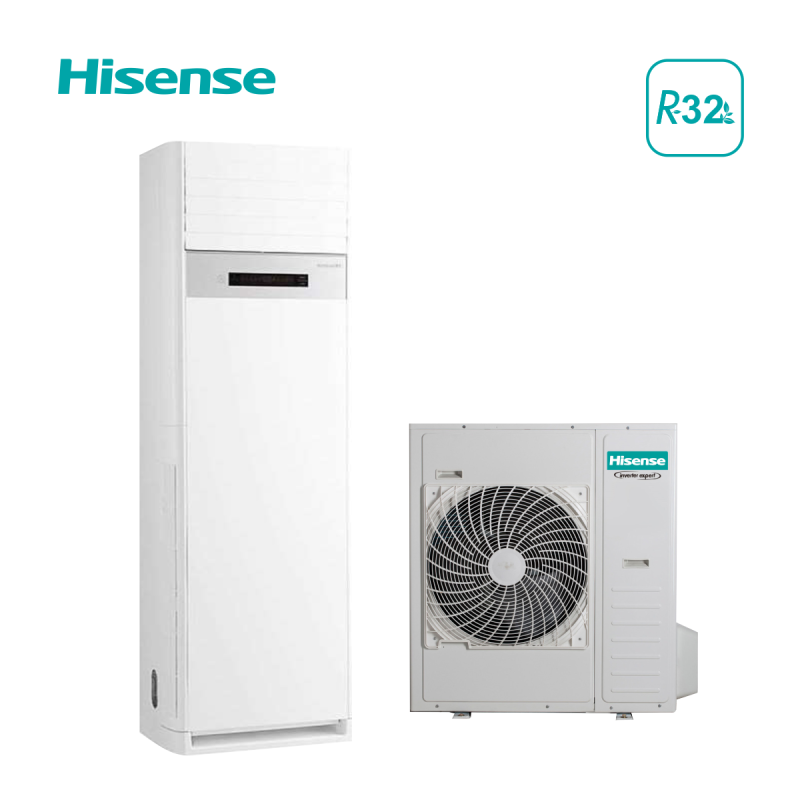 Колонен климатик Hisense AUF140UR4RMPA8/AUW140U6RQ7, 48000 BTU Колонен климатик Hisense AUF140UR4RMPA8/AUW140U6RQ7, 48000 BTU | Лотос Клима