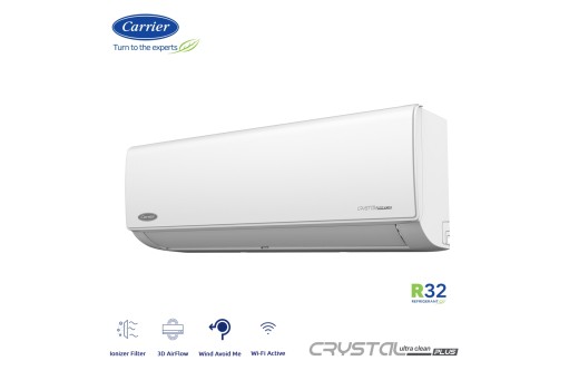 Carrier, вътрешно тяло на мултисплит система Crystal Ultra Clean Plus 9000 BTU Carrier, вътрешно тяло на мултисплит система Crystal Ultra Clean Plus 9000 BTU