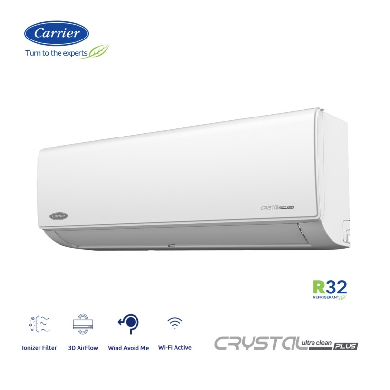 Carrier, вътрешно тяло на мултисплит система Crystal Ultra Clean Plus 9000 BTU Carrier, вътрешно тяло на мултисплит система Crystal Ultra Clean Plus 9000 BTU | Лотос Клима