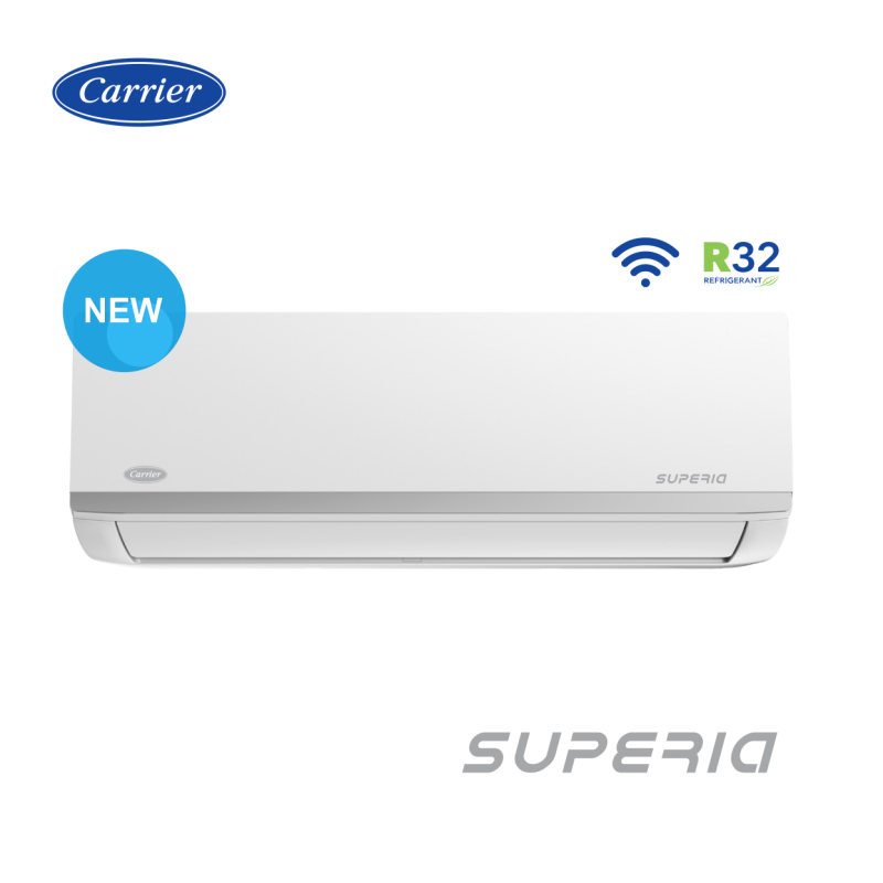 Carrier, инверторен климатик Superia 24000 BTU (*) Carrier, инверторен климатик Superia 24000 BTU (*) | Лотос Клима