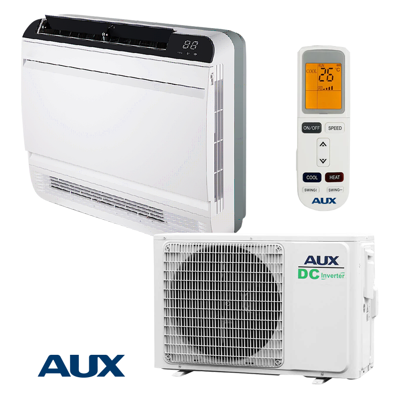 Инверторен климатик AUX AMCO-H18/4R3A + AM2-H18/4DR3S - подово тяло Инверторен климатик AUX AMCO-H18/4R3A + AM2-H18/4DR3S - подово тяло | Лотос Клима