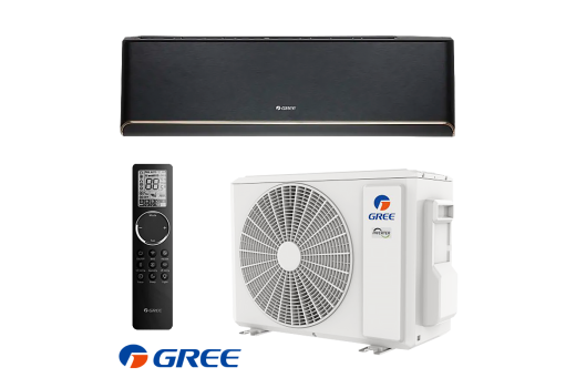 Инверторен климатик Gree Airy GWH24AVEXF-K6DNA1A - черен