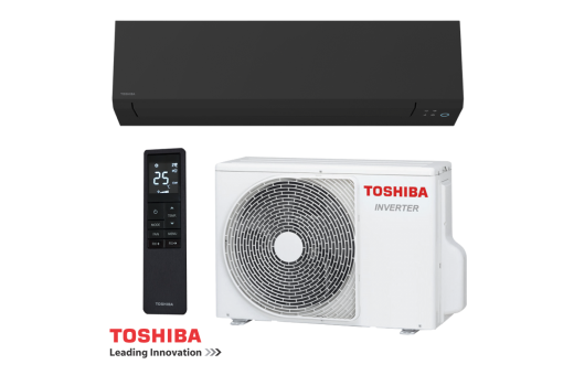 Инверторен климатик Toshiba Shorai Edge RAS-B24G3KVSGB-E + RAS-24J2AVSG-E1 - черен