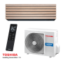 Инверторен климатик Toshiba Super Daiseikai 10 WOOD RAS-B10S4KVDG-E / RAS-10S4AVPG-E