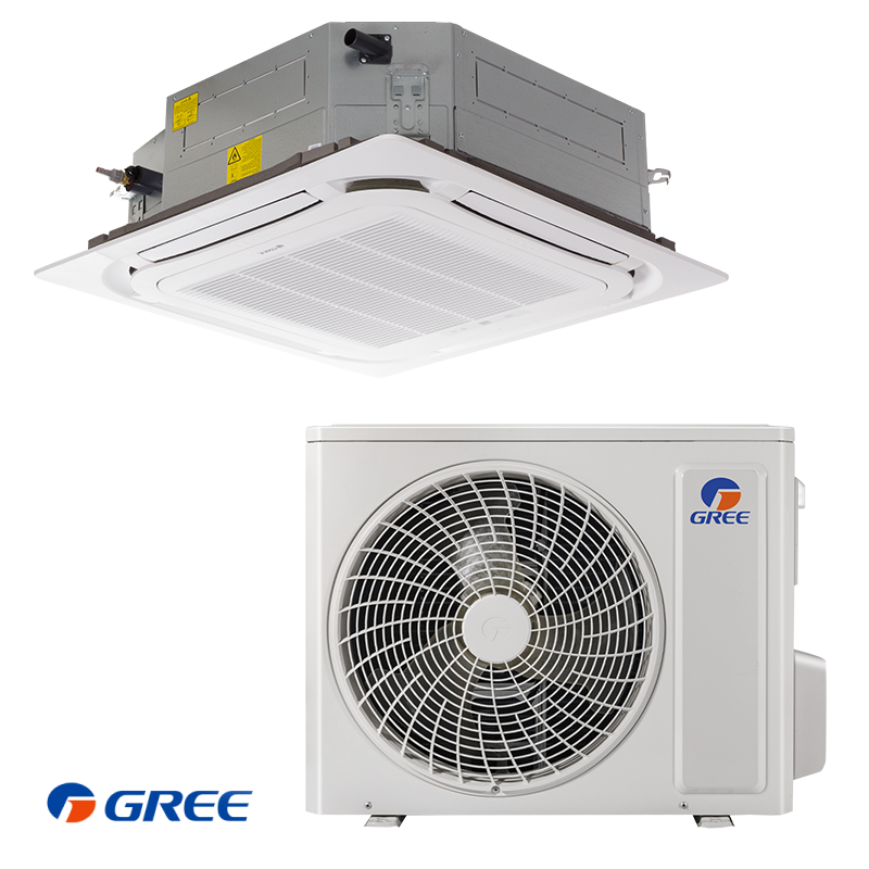 Касетъчен климатик Gree GUD100T1 + GUD100W1/NhA-S | Лотос Клима