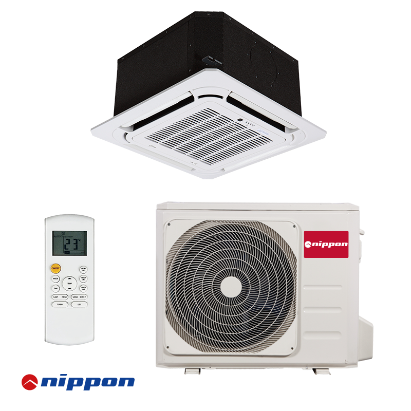 Касетъчен климатик Nippon NCD-24HRFNX-Q + NOCA30U-24HFN8-Q Касетъчен климатик Nippon NCD-24HRFNX-Q + NOCA30U-24HFN8-Q | Лотос Клима