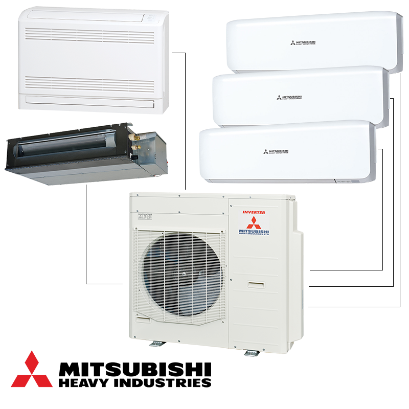 Външно тяло на мултисплит система Mitsubishi Heavy Industries SCM100ZS-W Външно тяло на мултисплит система Mitsubishi Heavy Industries SCM100ZS-W | Лотос Клима